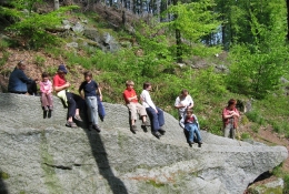 Familienwanderung Felsenmeer