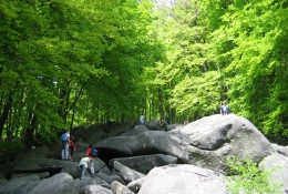 Familienwanderung Felsenmeer