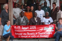 Besuch aus dem Senegal