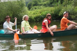 (Familien-) Paddeln an der Lahn