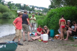 (Familien-) Paddeln an der Lahn
