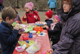 Kindergruppe Ostereier