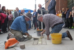 Verlegung Stolperschwelle