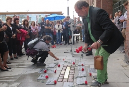 Verlegung Stolperschwelle