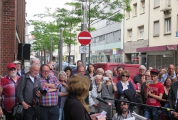 Verlegung Stolperschwelle