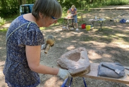 Steinbildhauerworkshop