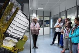 Besuch ESA Darmstadt