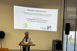 Kriegsgefahr durch Klimakrise und Kampf um Ressourcen