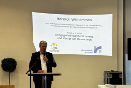 Kriegsgefahr durch Klimakrise und Kampf um Ressourcen