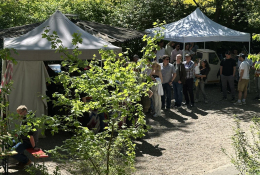 Traditionelle 1. Maifeier am Naturfreundehaus