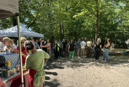 Traditionelle 1. Maifeier am Naturfreundehaus