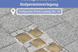 Stolpersteinverlegung
