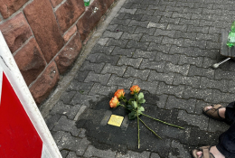 Stolpersteinverlegung