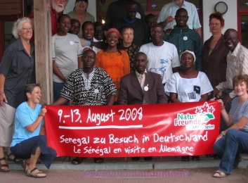 Besuch aus dem Senegal