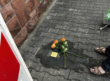 Stolpersteinverlegung